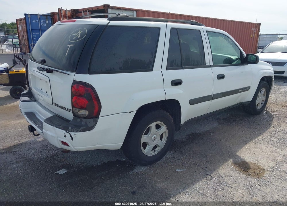 2003 CHEVROLET TRAILBLAZER LS VIN: 1GNDS13S032122419