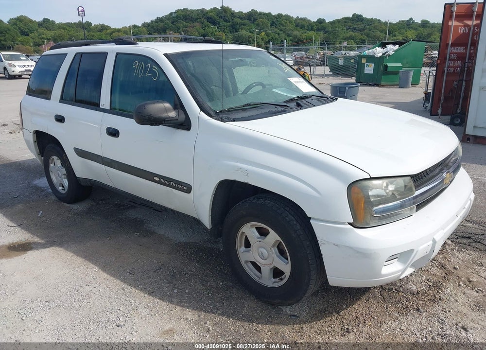 2003 CHEVROLET TRAILBLAZER LS VIN: 1GNDS13S032122419