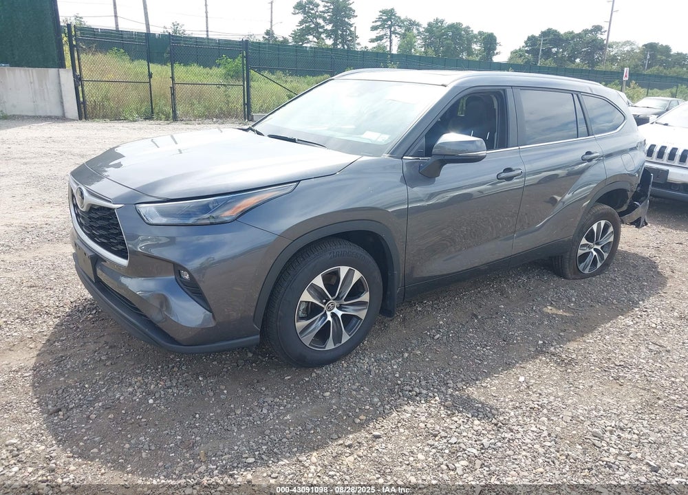 2024 TOYOTA HIGHLANDER VIN: 5TDKDRBH2RS566238