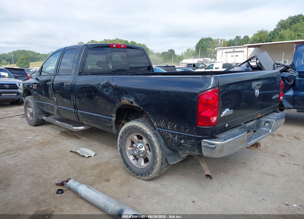 2008 DODGE RAM 2500 SLT VIN: 3D7KS28D98G219719