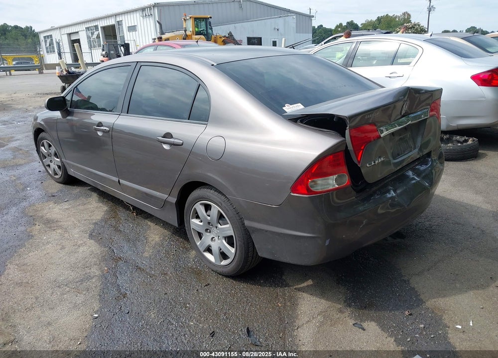 2009 HONDA CIVIC VIN: 2HGFA165X9H530793