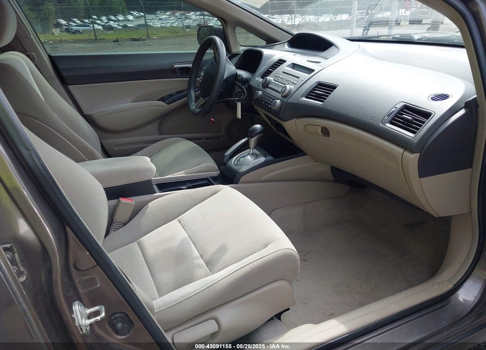 2009 HONDA CIVIC VIN: 2HGFA165X9H530793