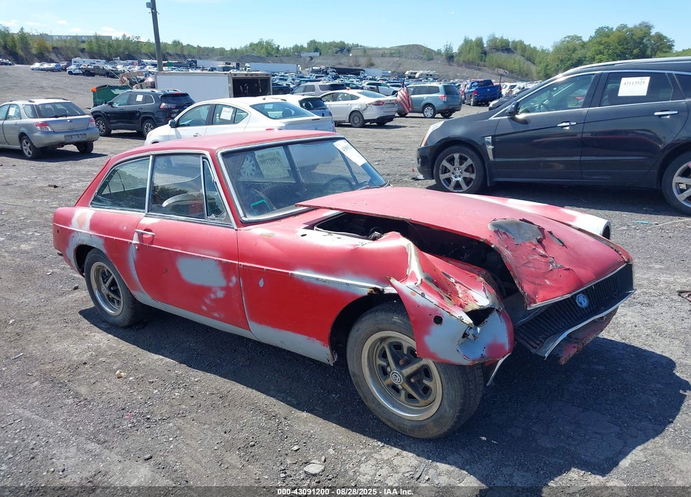 1971 MG B VIN: GHD5UB246162G0000