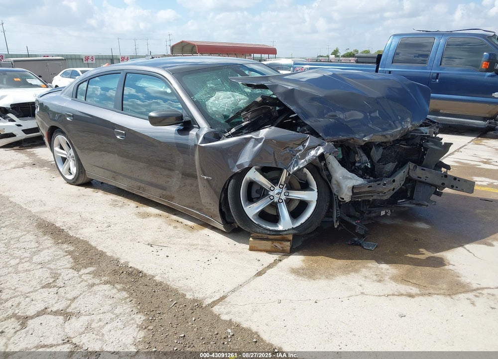 2018 DODGE CHARGER R/T RWD VIN: 2C3CDXCT9JH188342