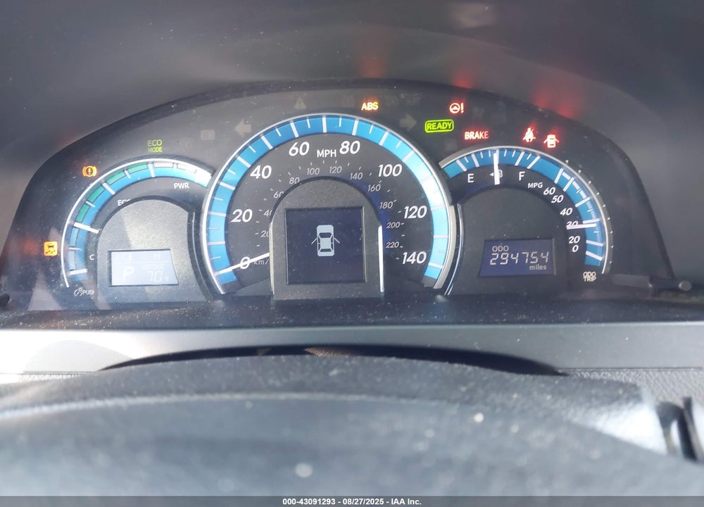 2014 TOYOTA CAMRY HYBRID VIN: 4T1BD1FK9EU126185