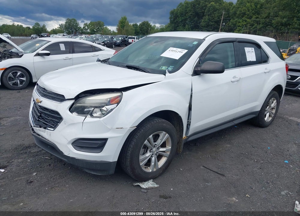 2016 CHEVROLET EQUINOX VIN: 2GNFLEEK0G6308092
