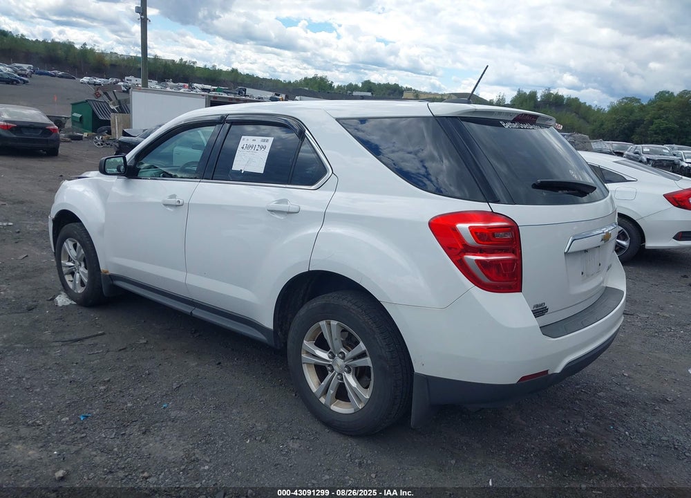 2016 CHEVROLET EQUINOX VIN: 2GNFLEEK0G6308092