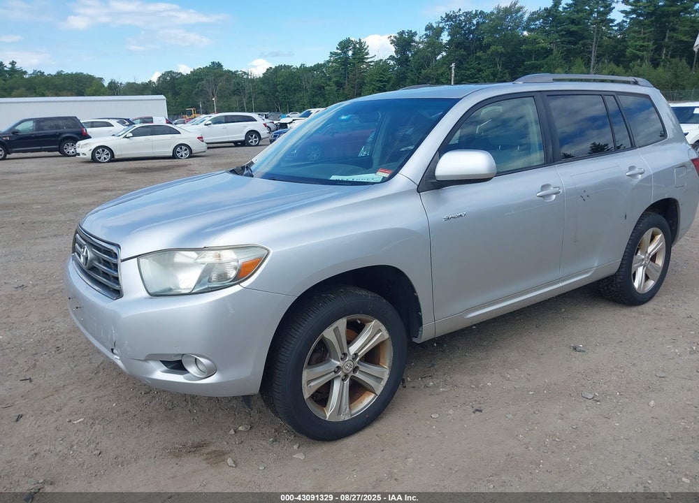2008 TOYOTA HIGHLANDER SPORT VIN: JTEES43A582107097