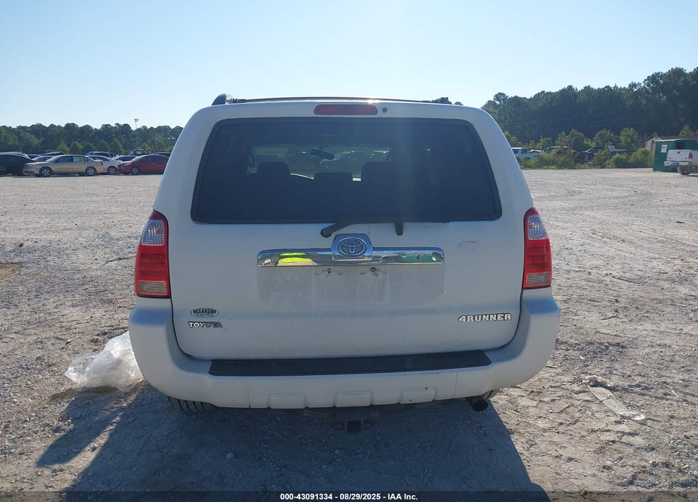 2006 TOYOTA 4RUNNER SR5 V6 VIN: JTEBU14R368068620
