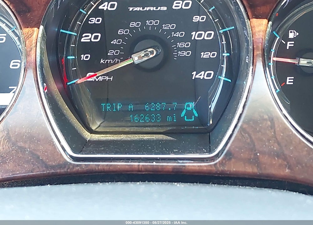 2011 FORD TAURUS VIN: 1FAHP2EW7BG170184