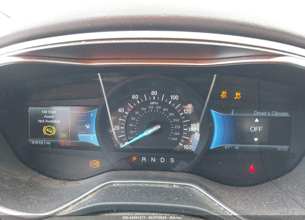 2013 FORD FUSION VIN: 3FA6P0H71DR336291