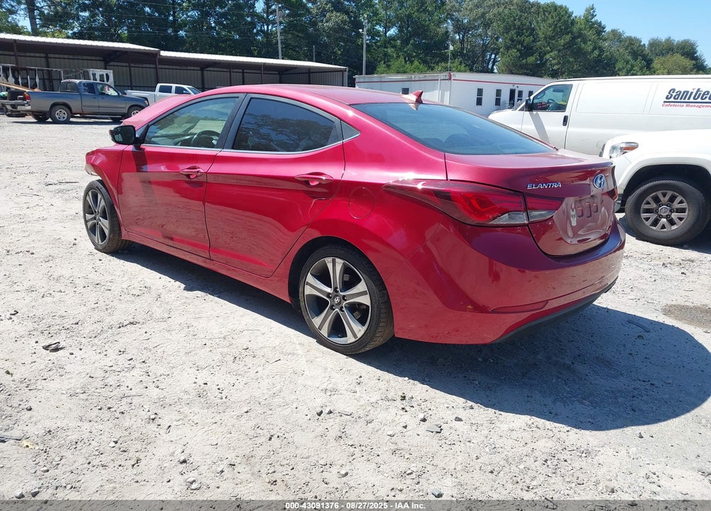 2014 HYUNDAI ELANTRA SPORT VIN: KMHDH4AH8EU152853