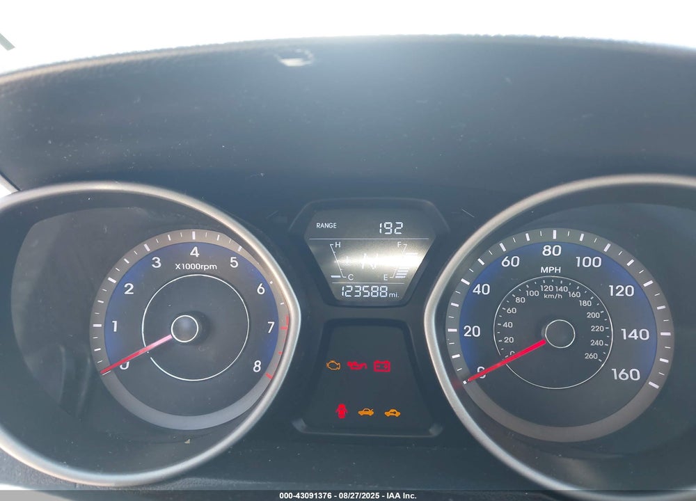 2014 HYUNDAI ELANTRA SPORT VIN: KMHDH4AH8EU152853