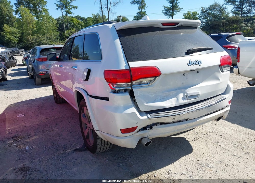 2016 JEEP GRAND CHEROKEE VIN: 1C4RJECG0GC335911