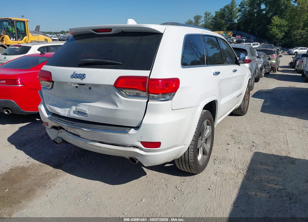 2016 JEEP GRAND CHEROKEE VIN: 1C4RJECG0GC335911