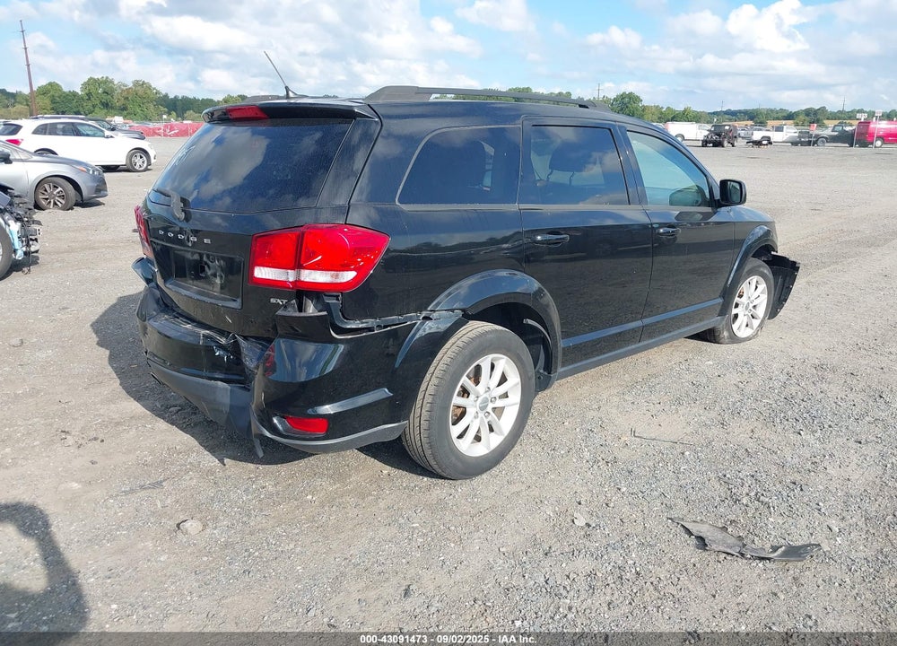 2017 DODGE JOURNEY SXT AWD VIN: 3C4PDDBG1HT520680