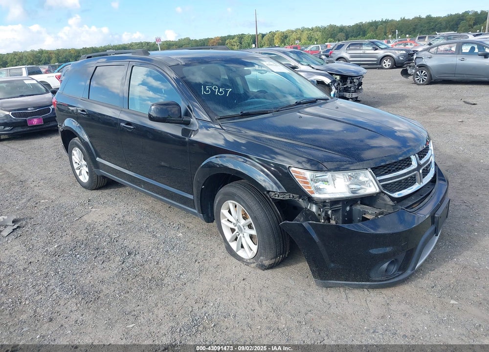 2017 DODGE JOURNEY SXT AWD VIN: 3C4PDDBG1HT520680