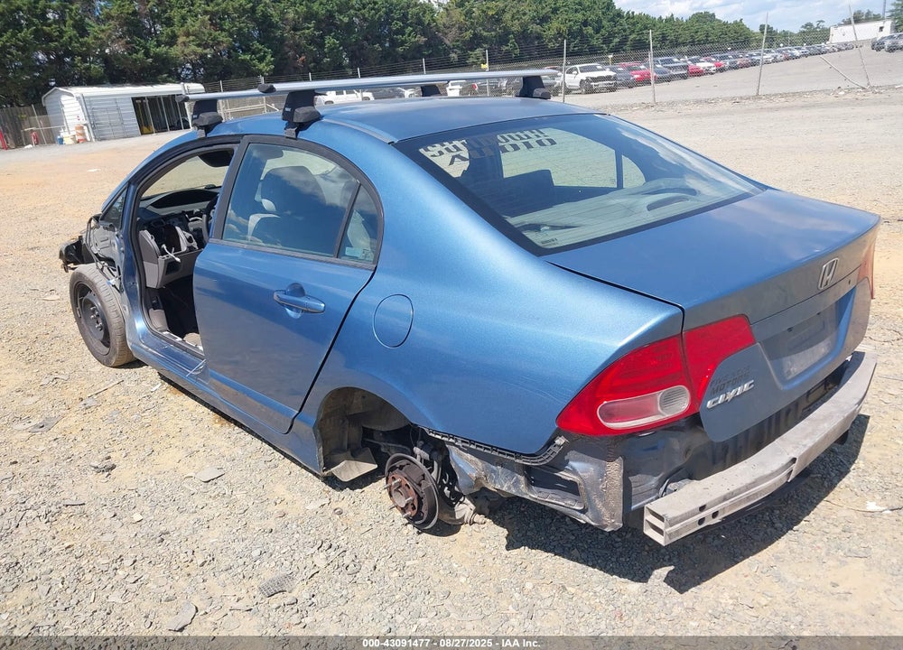 2008 HONDA CIVIC VIN: 1HGFA16518L086169