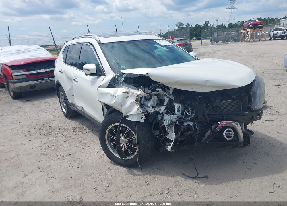 2016 NISSAN ROGUE SV VIN: 5N1AT2MT8GC824439