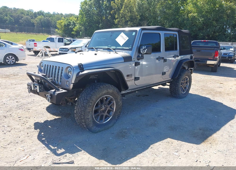 2014 JEEP WRANGLER UNLIMITED VIN: 1C4BJWDG8EL199451