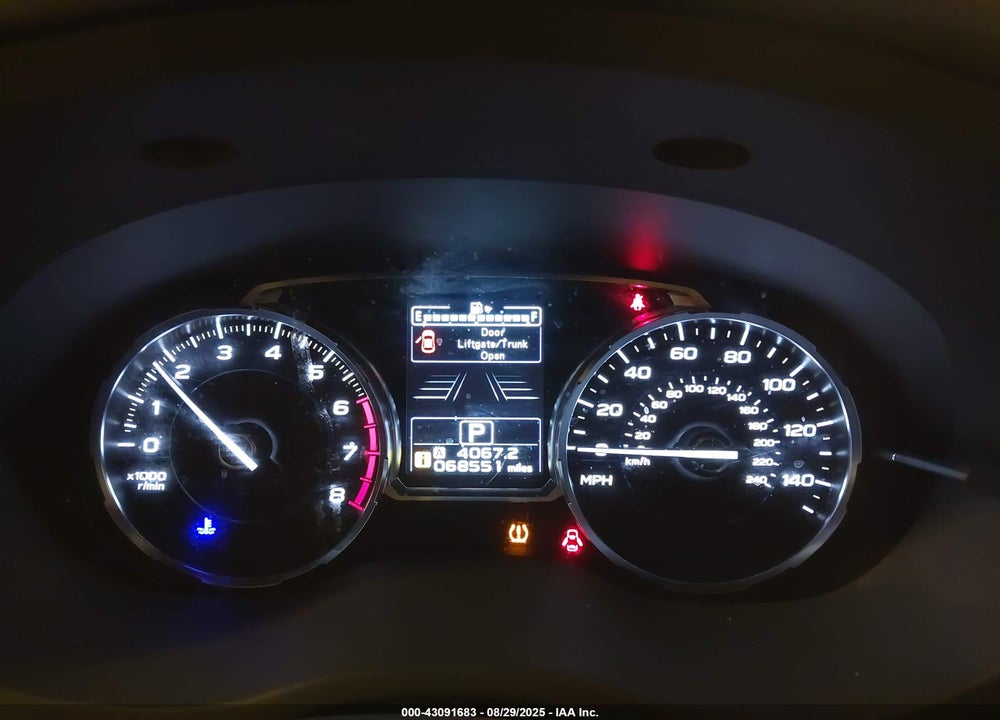 2017 SUBARU FORESTER VIN: JF2SJAGC5HH583658