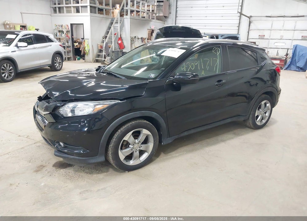 2016 HONDA HR-V EX-L VIN: 3CZRU6H75GM758093