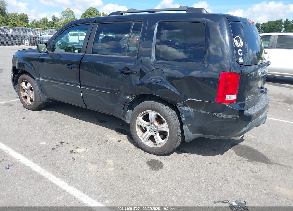 2013 HONDA PILOT EX-L VIN: 5FNYF3H5XDB012974