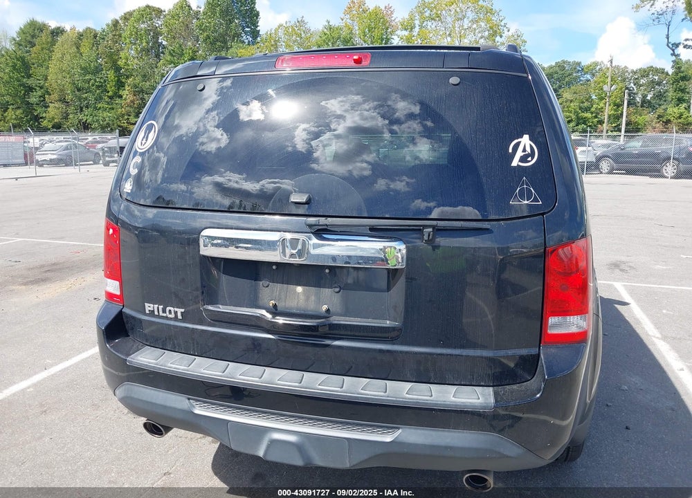 2013 HONDA PILOT EX-L VIN: 5FNYF3H5XDB012974
