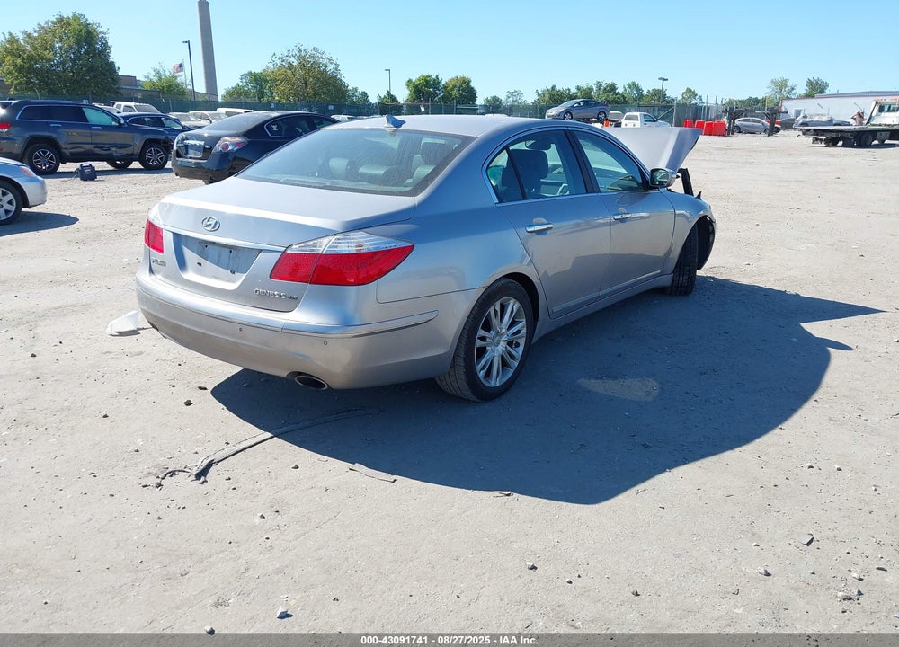2009 HYUNDAI GENESIS VIN: KMHGC46F09U061164