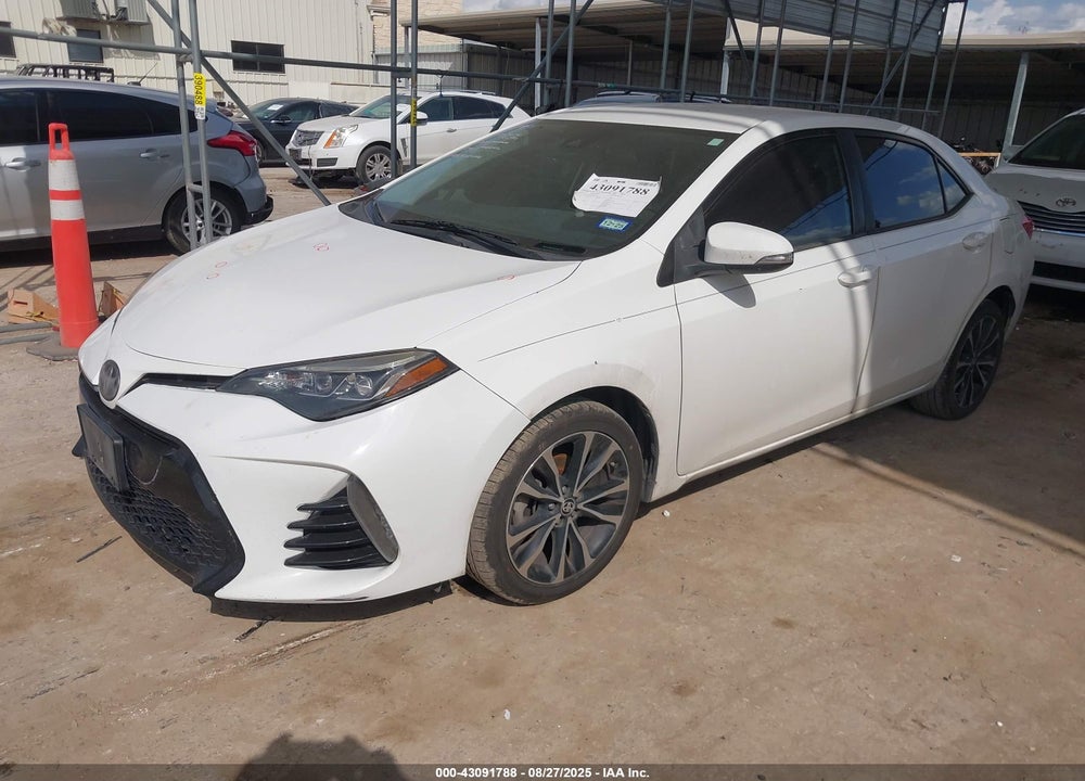 2019 TOYOTA COROLLA SE VIN: 5YFBURHE8KP856530