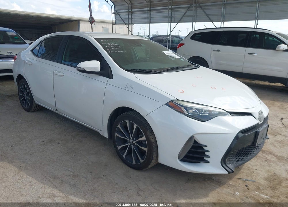 2019 TOYOTA COROLLA SE VIN: 5YFBURHE8KP856530