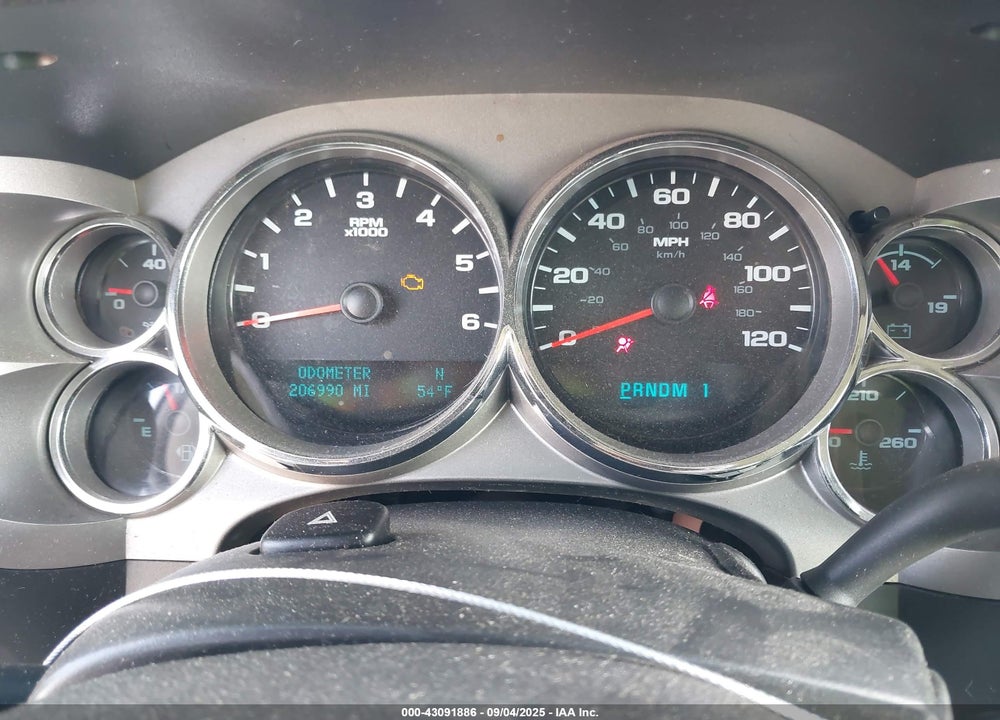 2011 CHEVROLET SILVERADO 2500 VIN: 1GC1KXCG9BF172026