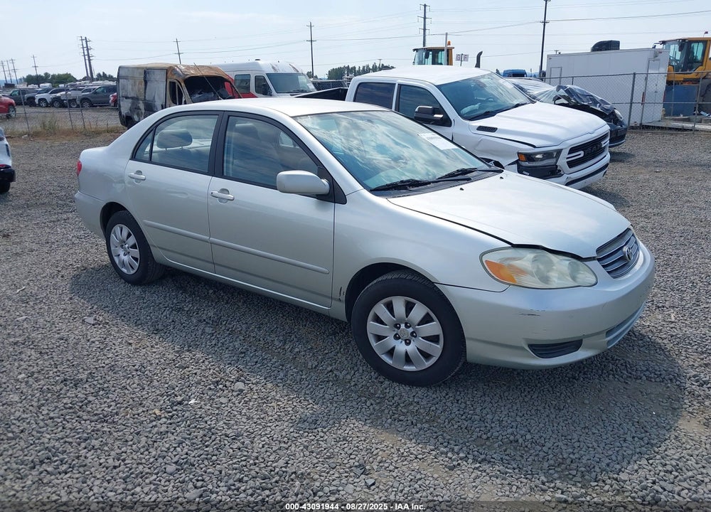 2003 TOYOTA COROLLA LE VIN: JTDBR32E930033155