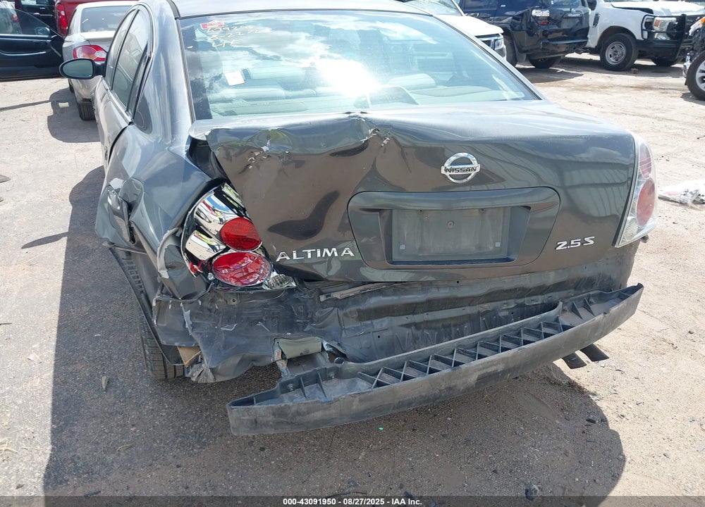 2005 NISSAN ALTIMA 2.5 S VIN: 1N4AL11D35C183070