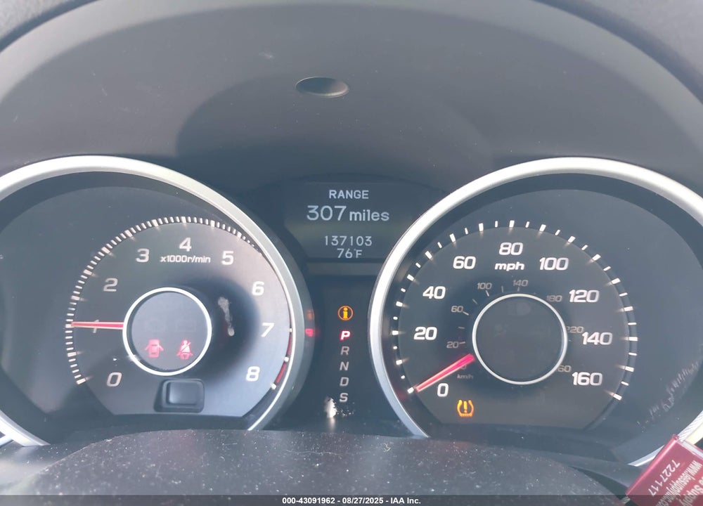 2009 ACURA TL VIN: 19UUA86279A013794