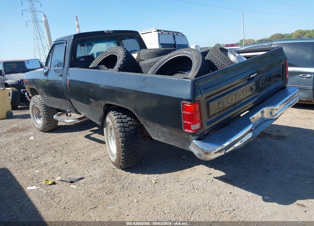 1990 DODGE W-SERIES W200/W250 VIN: 1B7KM26Z7LS621601