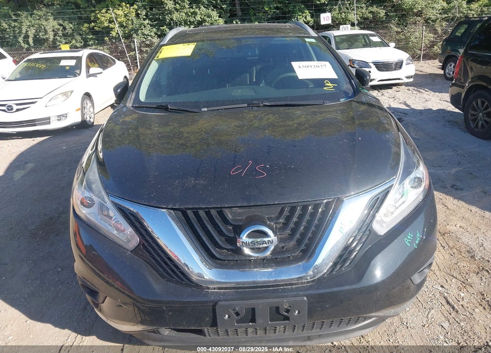 2015 NISSAN MURANO VIN: 5N1AZ2MH2FN253060