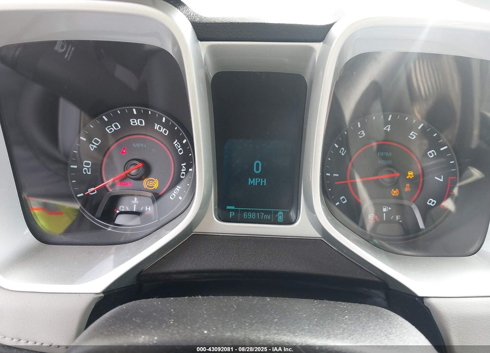 2013 CHEVROLET CAMARO 2LT VIN: 2G1FC1E39D9113850