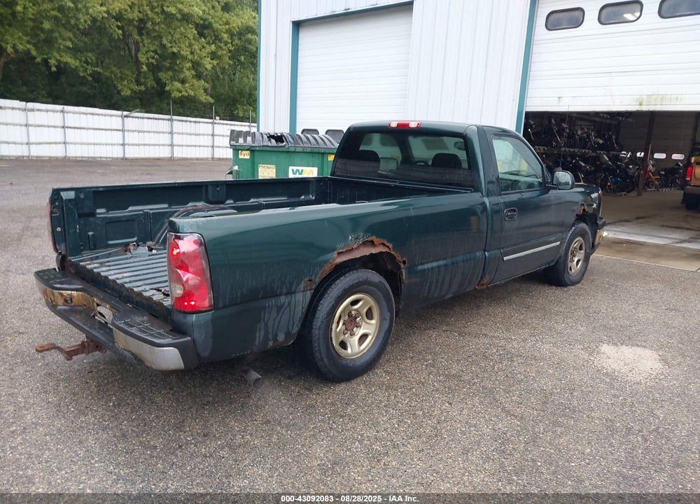 2004 CHEVROLET SILVERADO C1500 VIN: 1GCEC14T74E160747