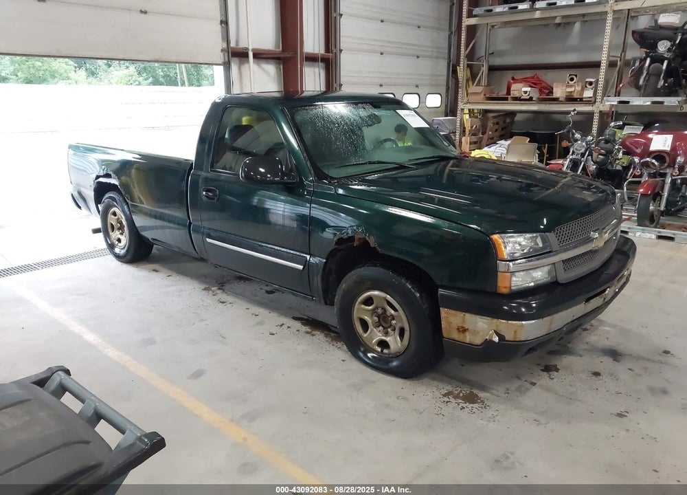 2004 CHEVROLET SILVERADO C1500 VIN: 1GCEC14T74E160747