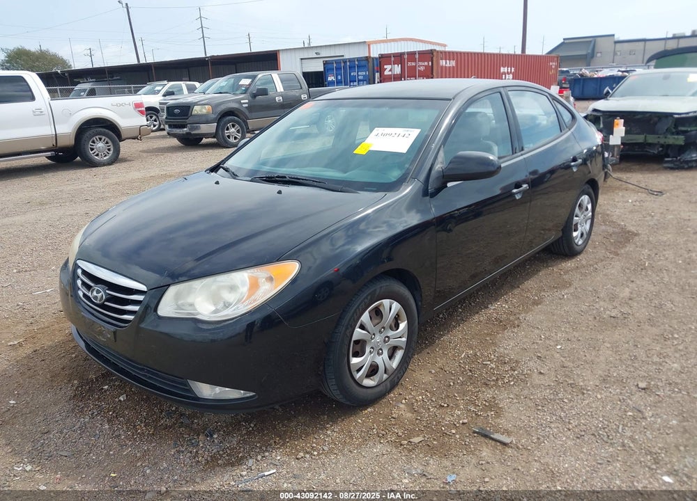 2010 HYUNDAI ELANTRA VIN: KMHDU4AD7AU207117
