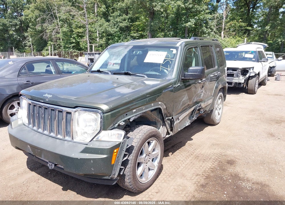 2008 JEEP LIBERTY LIMITED EDITION VIN: 1J8GN58K38W222472