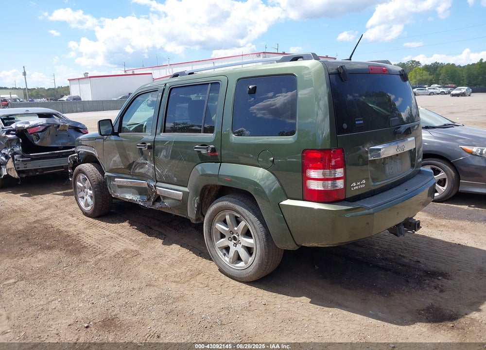 2008 JEEP LIBERTY LIMITED EDITION VIN: 1J8GN58K38W222472