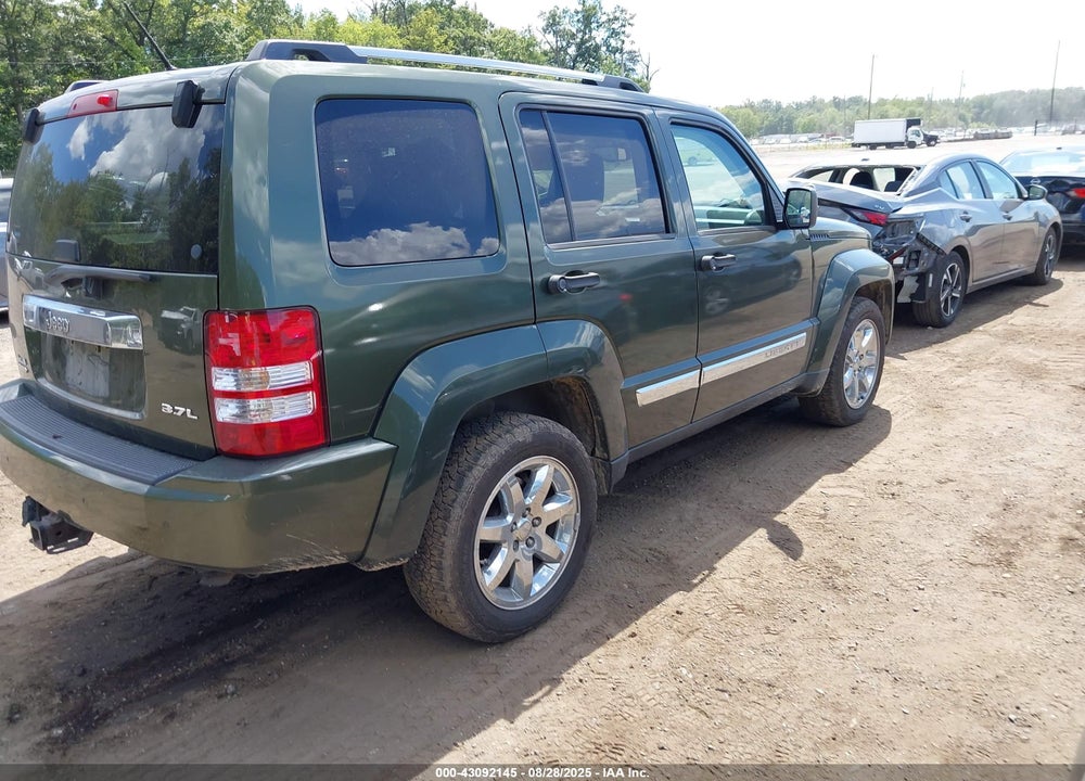 2008 JEEP LIBERTY LIMITED EDITION VIN: 1J8GN58K38W222472