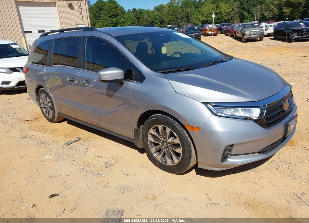 2022 HONDA ODYSSEY EX-L VIN: 5FNRL6H74NB030632