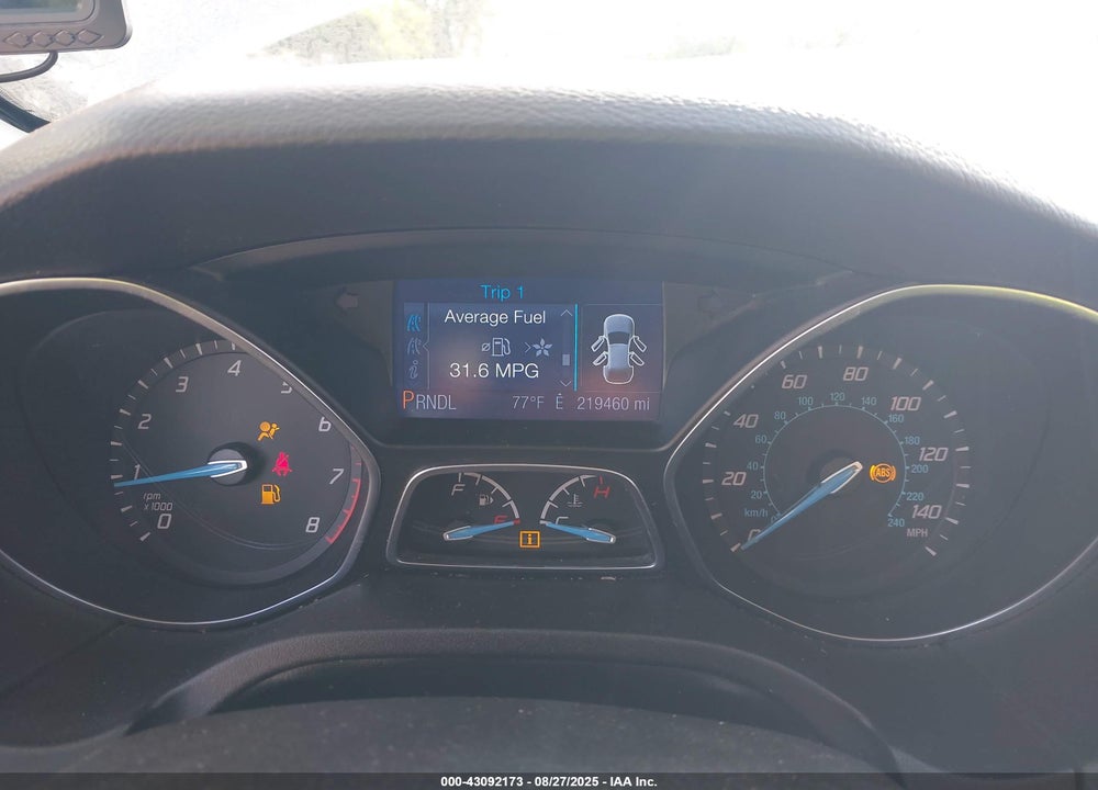 2013 FORD FOCUS VIN: 1FADP3K27DL277185