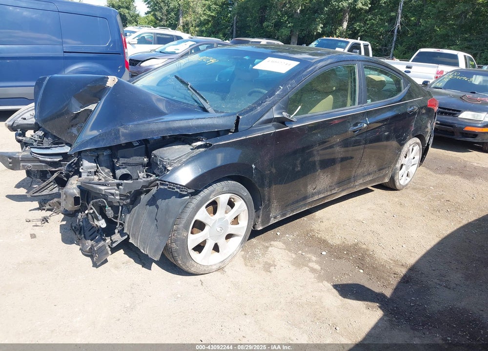 2012 HYUNDAI ELANTRA VIN: KMHDH4AE1CU228691