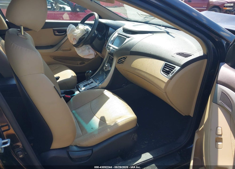 2012 HYUNDAI ELANTRA VIN: KMHDH4AE1CU228691
