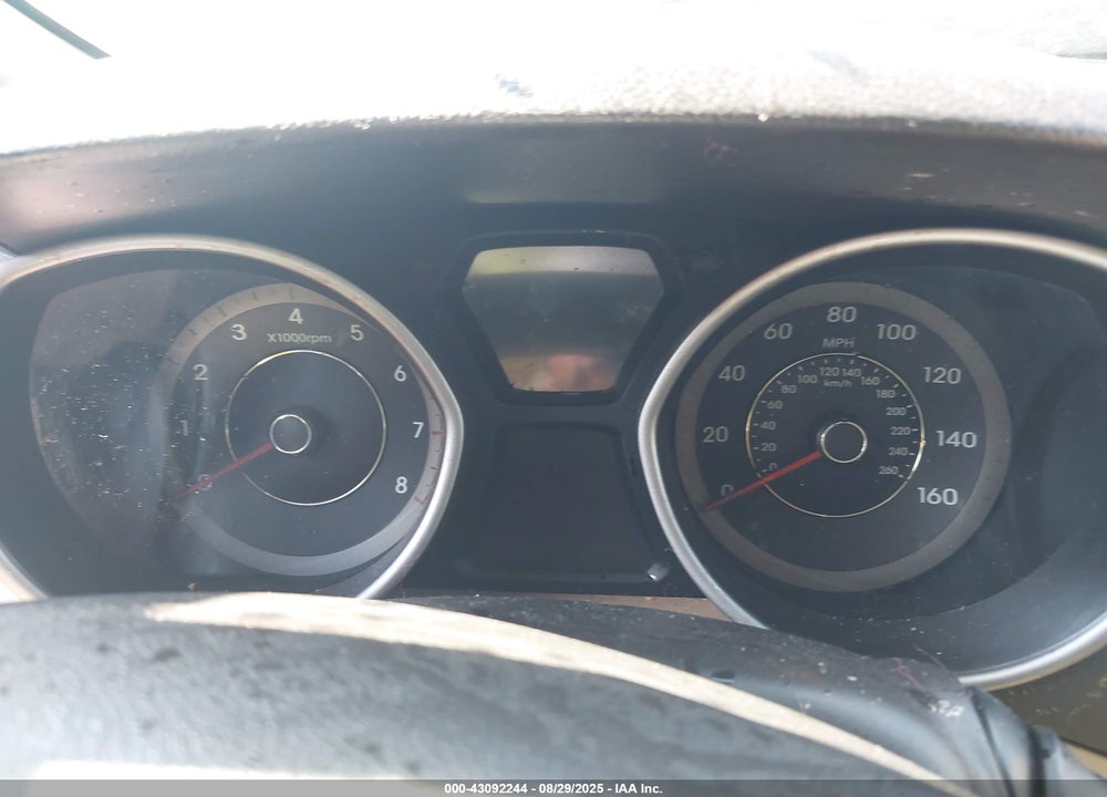 2012 HYUNDAI ELANTRA VIN: KMHDH4AE1CU228691