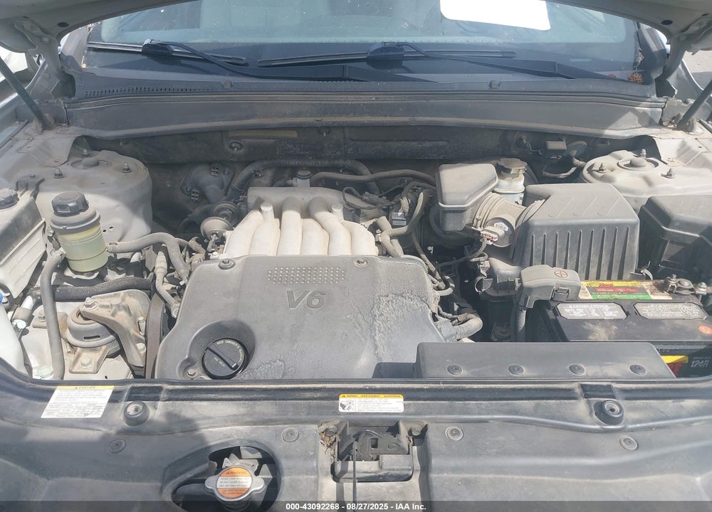 2009 HYUNDAI SANTA FE VIN: 5NMSG13D19H287449